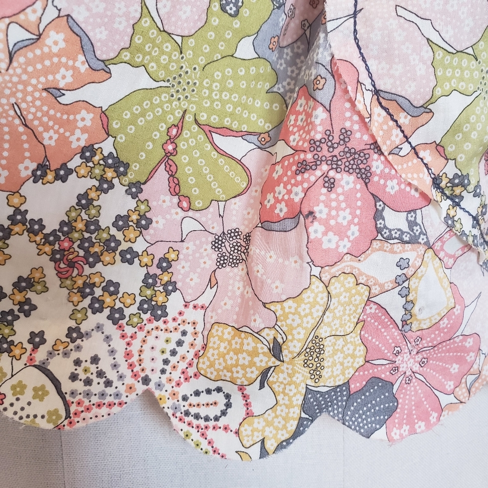 Vintage 1960's Flower Sack Apron - Picture 8 of 15